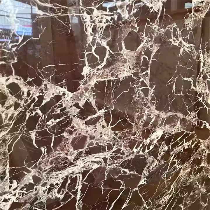 Hot Sale Polished Rosso Levanto Sintered Stone Floor Wall Porcelain Slab 1200x2400x9mm