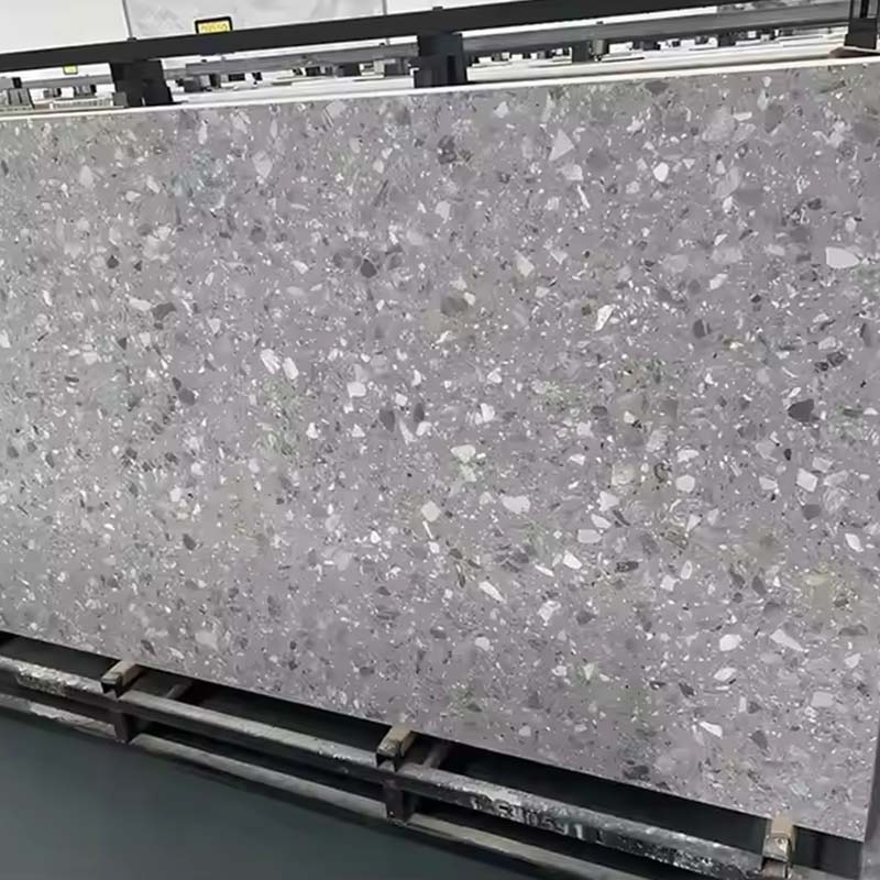 2400 up X 1200 up Artificial Stone Grey Background Wall and Floor Sintered Stone Slab